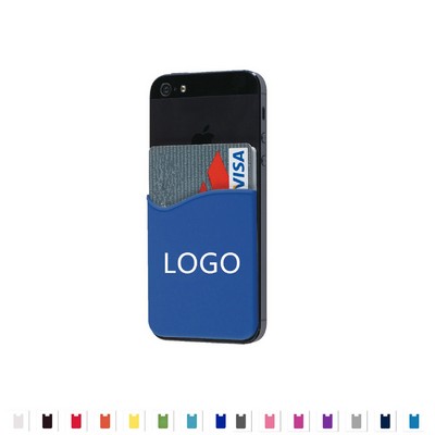 Stylish Silicone Cellphone Wallet