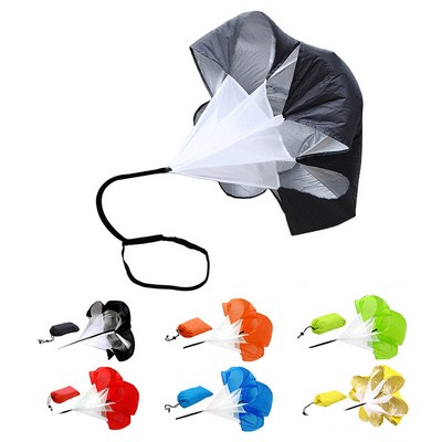 35"x35" Oxford Acceleration Training Running Resistance Speed Parachute w/Adjustable Strap