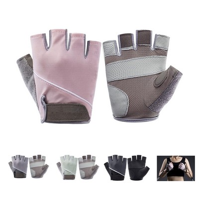 PU gel anti slip pad Workout Gloves