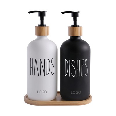 Hand Soap And Dish Soap Dispenser Sets