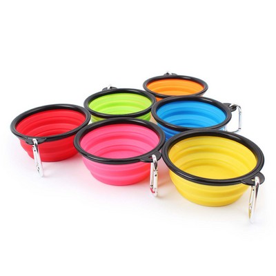 Silicone Pet Folding Bowl