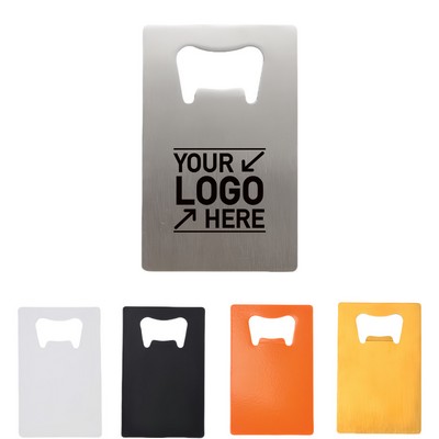 Credit Card-Shaped Bottle Opener