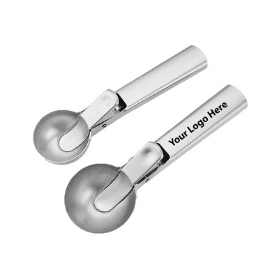 Metal Ice Cream Scoop With Trigger