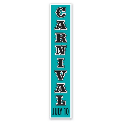 Flat Yard Sign (5.5" x 28")