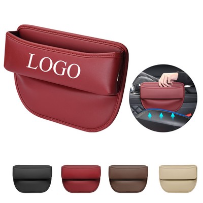 Faux Leather Car Seat Gap Organizer