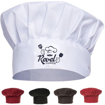 Unisex Adjustable Elastic Kitchen Cooking Chef Cap