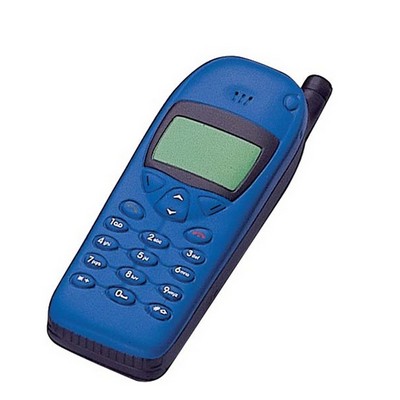 Blue Mobile Phone Stress Reliever