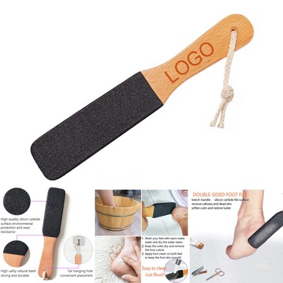 Callus Remover foot file with beech handle