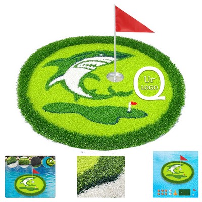 Round Shape Floating Golf Putting Green