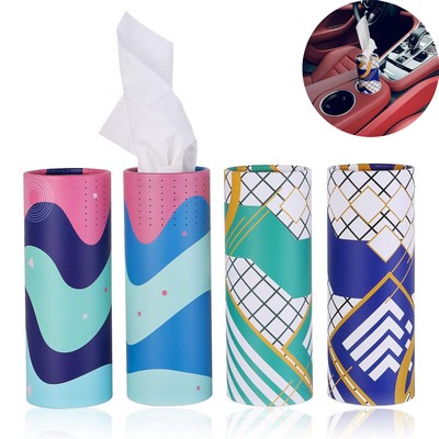 Full Color Car Cylinder Tissue Tube