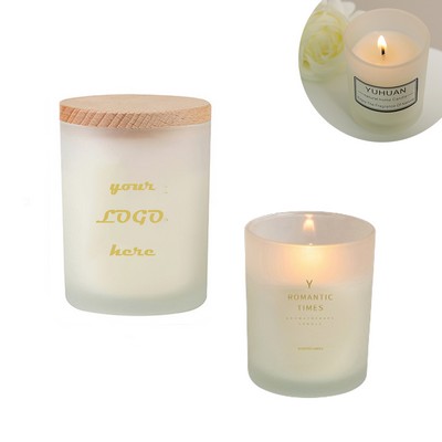 Soya Wax Frosted Tumbler Scented Candle