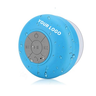 Waterproof Bluetooth Built-In Mic Shower Speaker