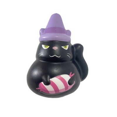 Halloween Magic Black Cat Stress Toy