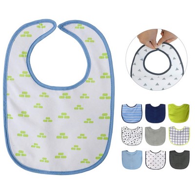 100% Cotton Soft Touching Baby Bib(Sublimation)