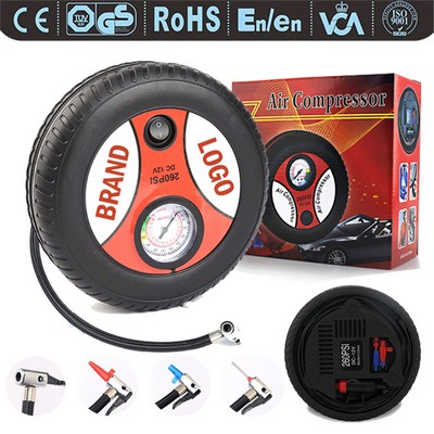 12V Portable Car Air Compressor Pump