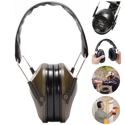 Noise Cancelling Safety Earmuffs