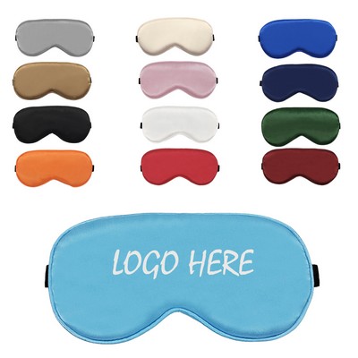 Double-Sided Faux Silk Sleep Mask