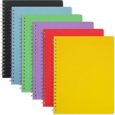 Plastic Cover Spiral Notebook