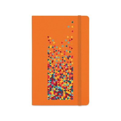 Moleskine® Hard Cover Ruled Large Notebook - True Orange