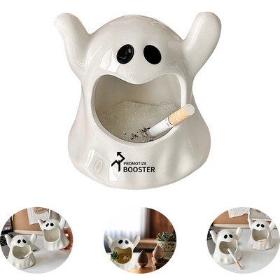 Ghost Shaped Ceramic Candy Dish