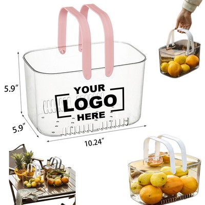 Portable Fruit Basket with Handle