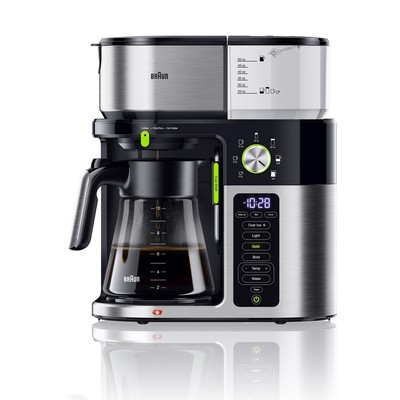 Braun Multiserve 10-Cup Coffee Maker - Stainless Steel/Black