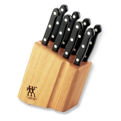 JA Henckels Twin Gourmet Classic 9-Piece Steak Knife Block Set