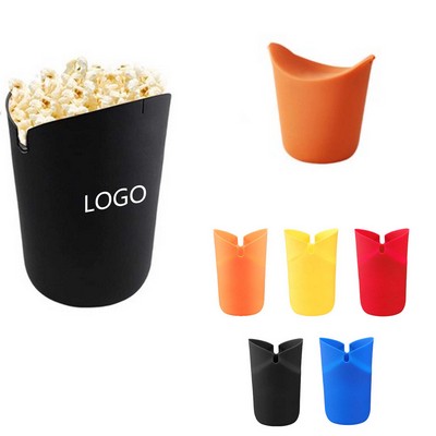 Silicone Snack Containers/Popcorn Popper Bucket