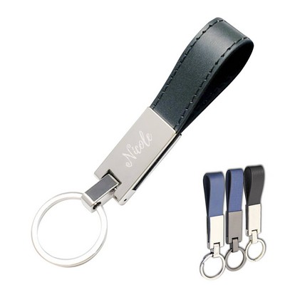 Leather Keychain for Men/Women