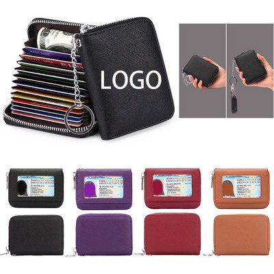 RFID Blocking Credit Card Holder Wallet