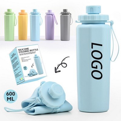 Silicone Foldable Water Bottles For Travel