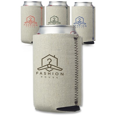 Canvas Foam Can Coolers