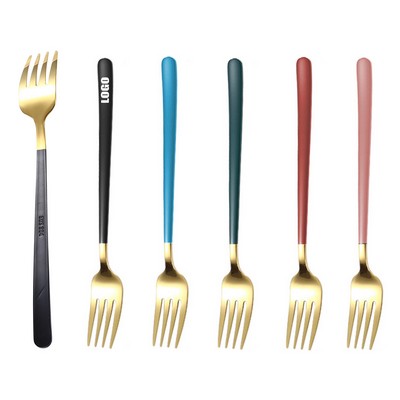 8.26 Inch Dual Color Gold Fork