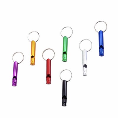 Emergency Whistle,Premium Safety Survival with Keychain, High Pitch Aluminum Alloy for Outdoor