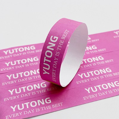 Tyvek Wristband for Music Festival, Concert