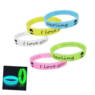 Glow In The Dark Silicone Bracelets