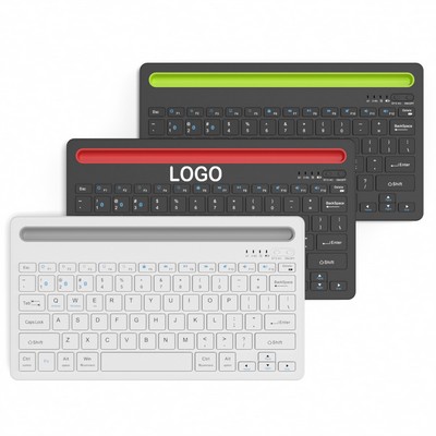 Compact Wireless Keyboard with Touchpad