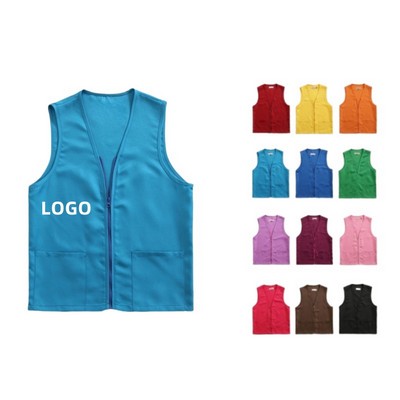 Polyester Adult Volunteer Vest