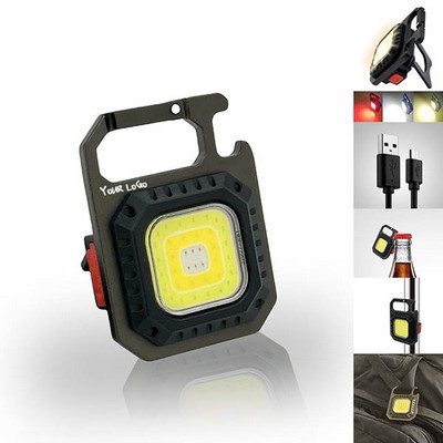 Super Mini Mutifunction LED flashlight Keychain Light