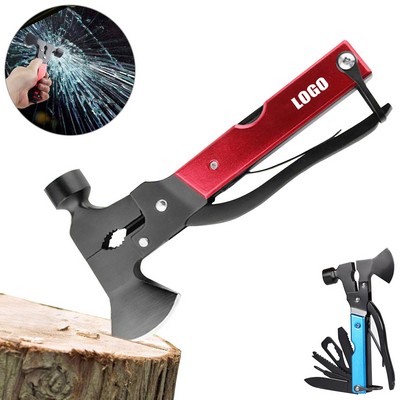 Multi Emergency Hammer With Axe