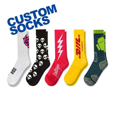 DTG Dress Socks, Full-color Printing