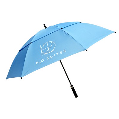 Vented 62" Arc Double Layer Windproof Golf Umbrella