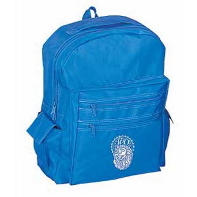 Nylon School Backpack w/Top Carry Handle