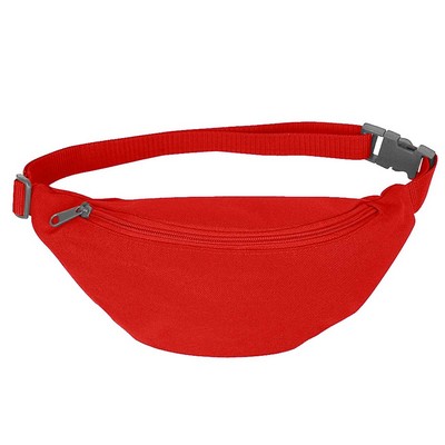 Polyester 1-Pocket Fanny Pack