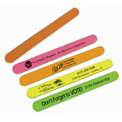 Neon Colored Emery Board Assortment