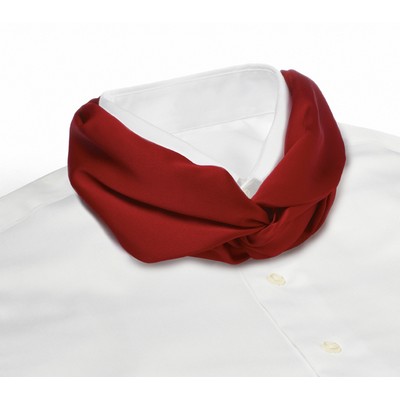 Red Banded Knot Scarf