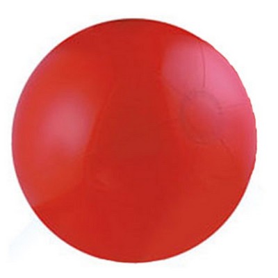 6" Inflatable Solid Red Beach Ball