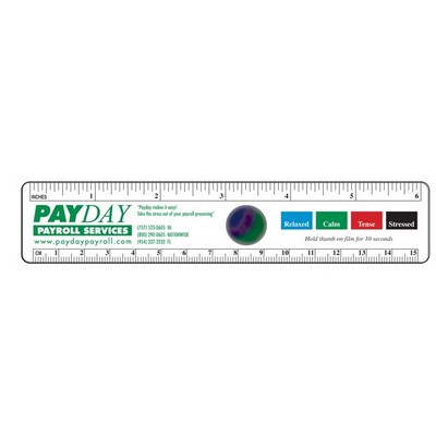 Ruler, 6" with Stress Crystal