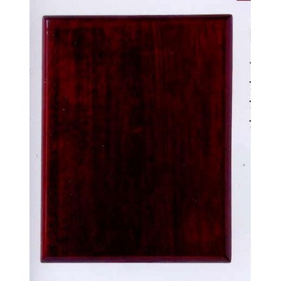 Rosewood Piano Finish Wood Plaque (7"x9")