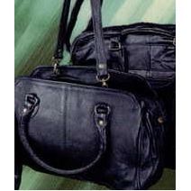 Handbag with E/W Top Zip and Two Handle Swagger